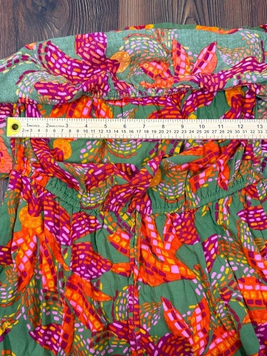 Summer Strapless Maxi Dress with Boho Print - Picture 9 of 10